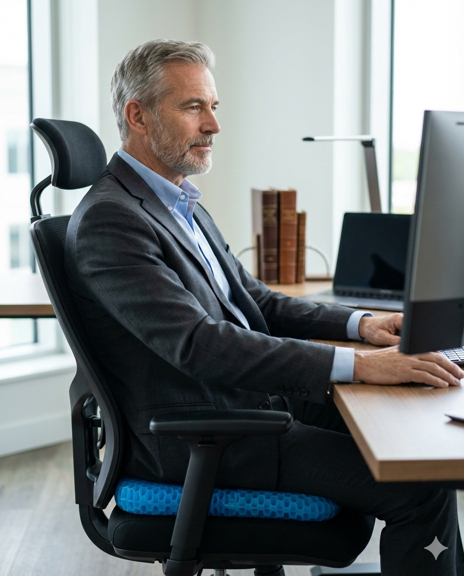 Motion Reset Comfort Seat - Sit Pain-Free For Hours